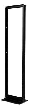 APC NetShelter 2 Post Open Frame Rack - Schrank - Schwarz - 45U - 48.3 cm (19) von LumaTech