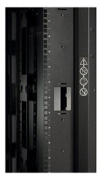 APC NetShelter SX Enclosure - Schrank - Schwarz - 48U - 48.3 cm (19) von LumaTech