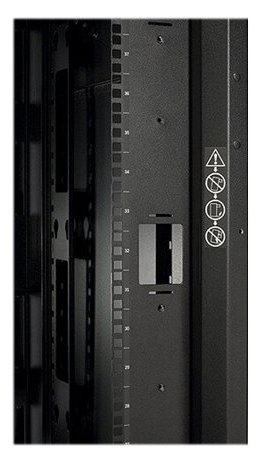 APC NetShelter SX Enclosure - Schrank - Schwarz - 48U - 48.3 cm (19)