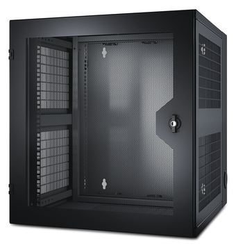 APC NetShelter WX - Schrank - geeignet für Wandmontage - Schwarz - 13U - 48.3 cm (19) von LumaTech