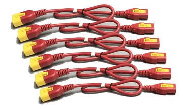 APC Stromkabelkit - IEC 60320 C13 bis IEC 60320 C14 von LumaTech