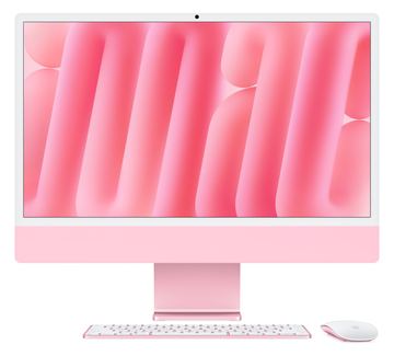 Apple iMac - M4 - RAM 24 GB - SSD 512 GB - Apple M4 10-core - Monitor: LED (24)(4.5K) - pink - TL: Deutsch, QWERTZ von LumaTech