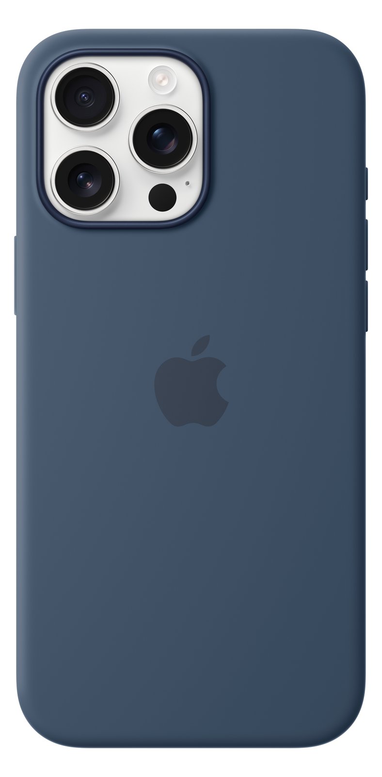 Apple iPhone 16 Pro Max Silikon Case mit MagSafe - Denim