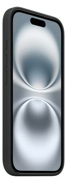 Apple iPhone 16 Silikon Case mit MagSafe - Schwarz von LumaTech
