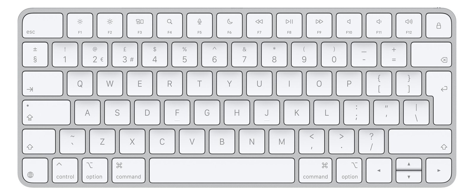 Apple Magic Keyboard - Tastatur - USB-C - kabellos - TL: UK, QWERTY