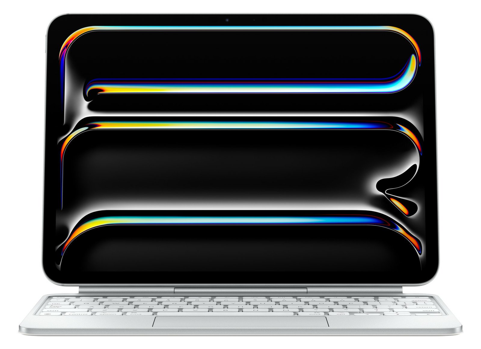 Apple Magic Keyboard - Tastatur und Foliohülle - mit Trackpad - hinterleuchtet - Apple Smart connector - QWERTZ