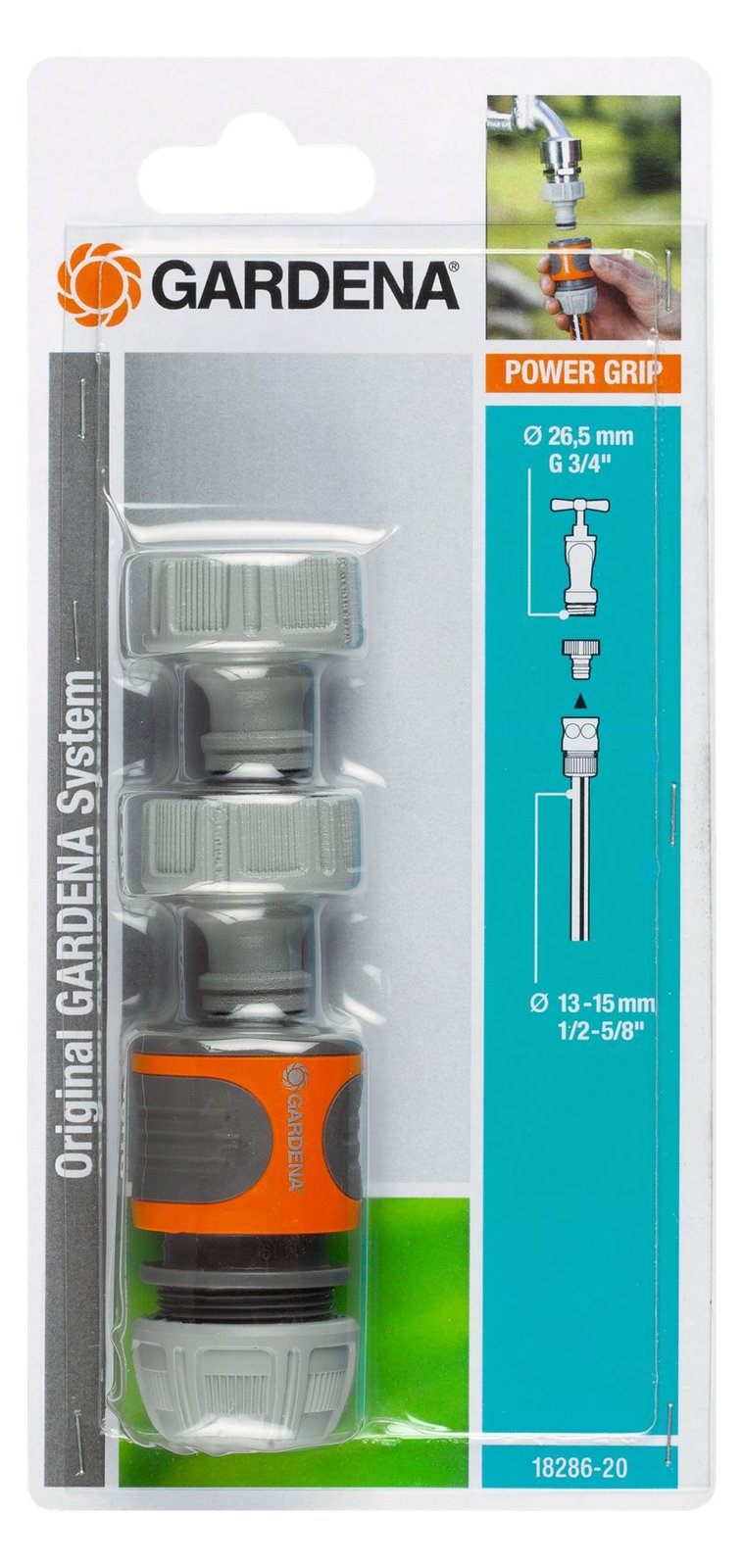 Gardena Profi Maxi-Flow System - Anschluss-Satz