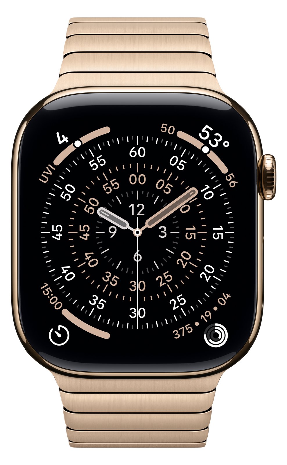 Apple Uhrarmband für Smartwatch - 46mm - 150-200 mm - Gold