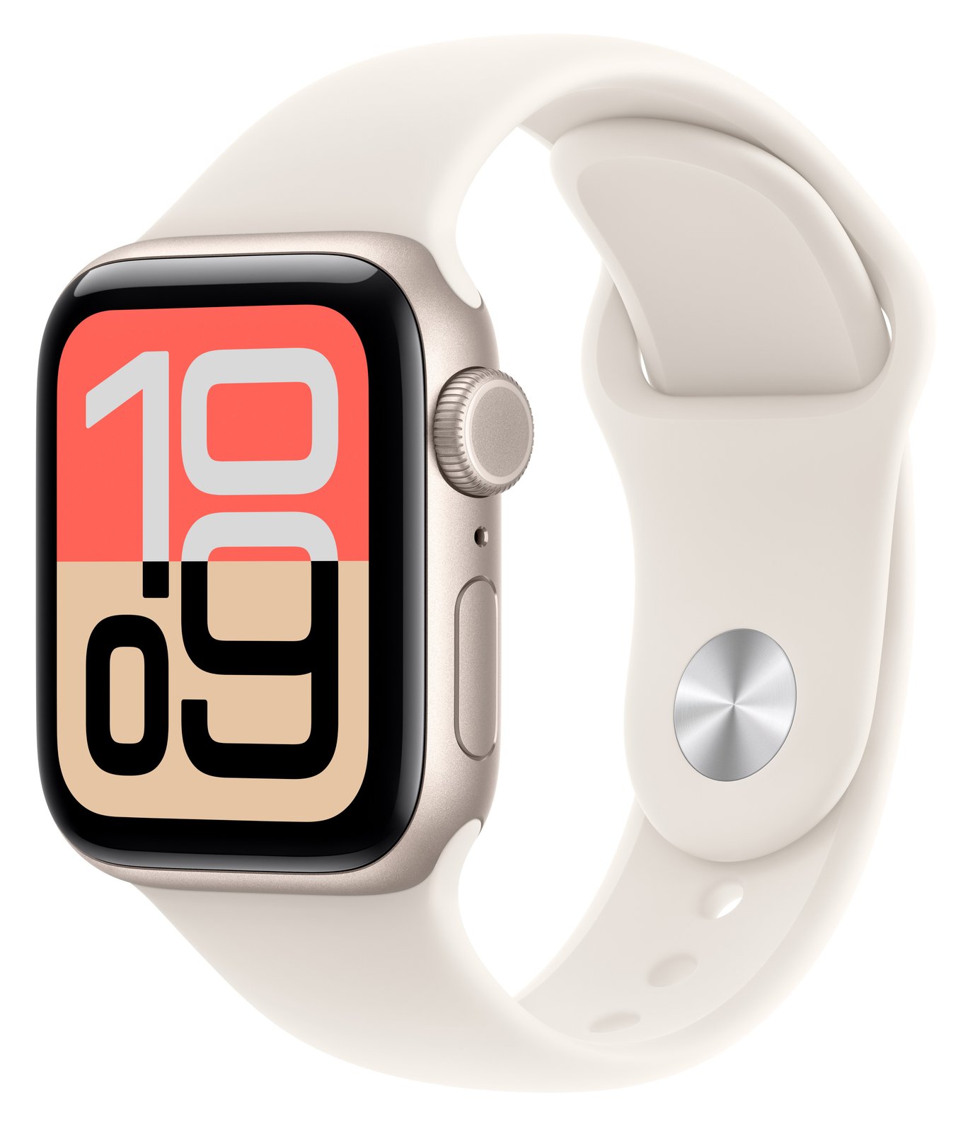 Apple Watch SE 3 (GPS + Cellular) - 40 mm - Starlight Aluminium