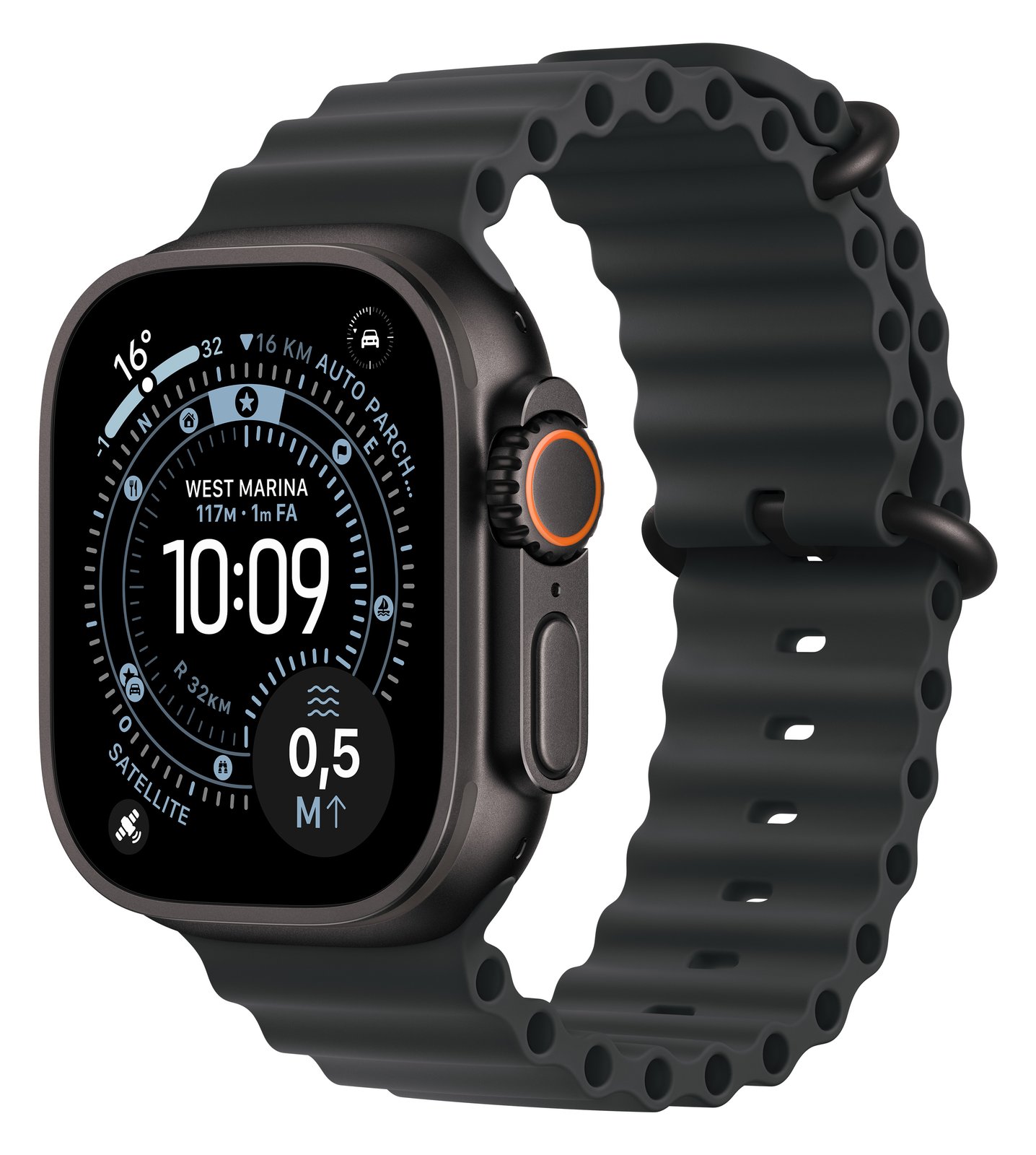 Apple Watch Ultra 3 - 49 mm - Black Titanium