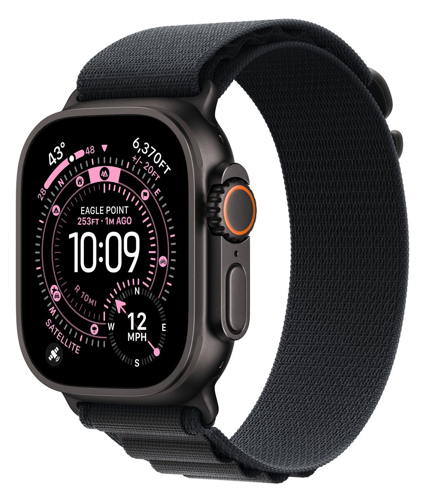 Apple Watch Ultra 3 - 49 mm - Black Titanium