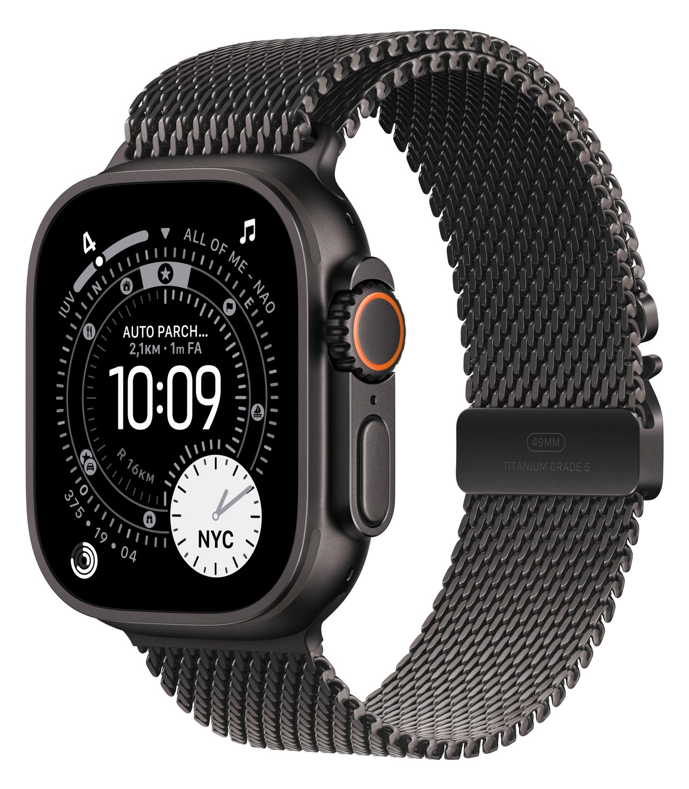Apple Watch Ultra 3 - 49 mm - Black Titanium