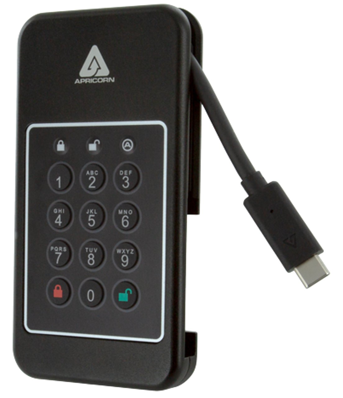 Apricorn Aegis NVX - SSD - verschlüsselt - 2 TB - extern (tragbar)