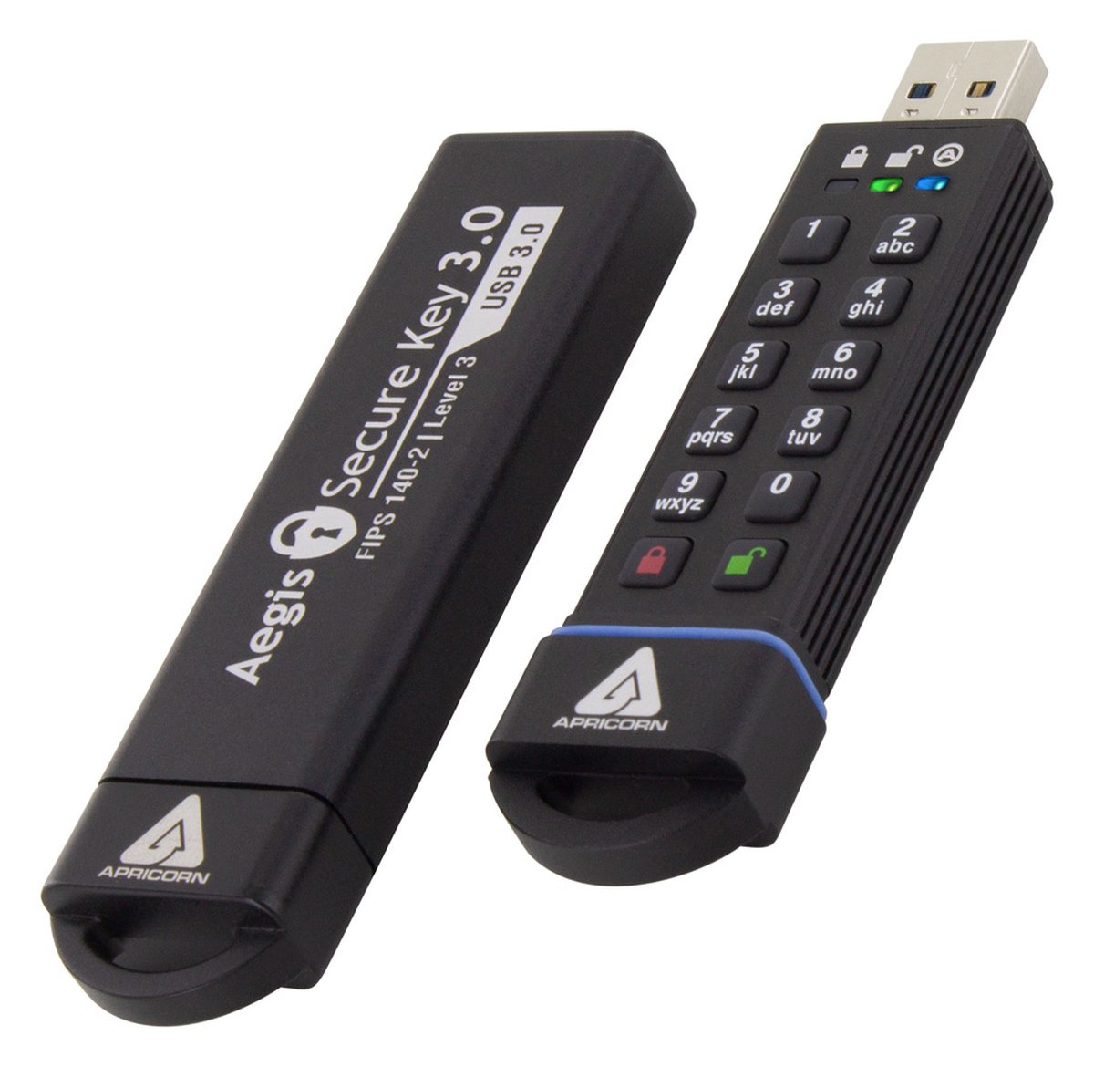 Apricorn Aegis Secure Key 3.0 - USB-Flash-Laufwerk