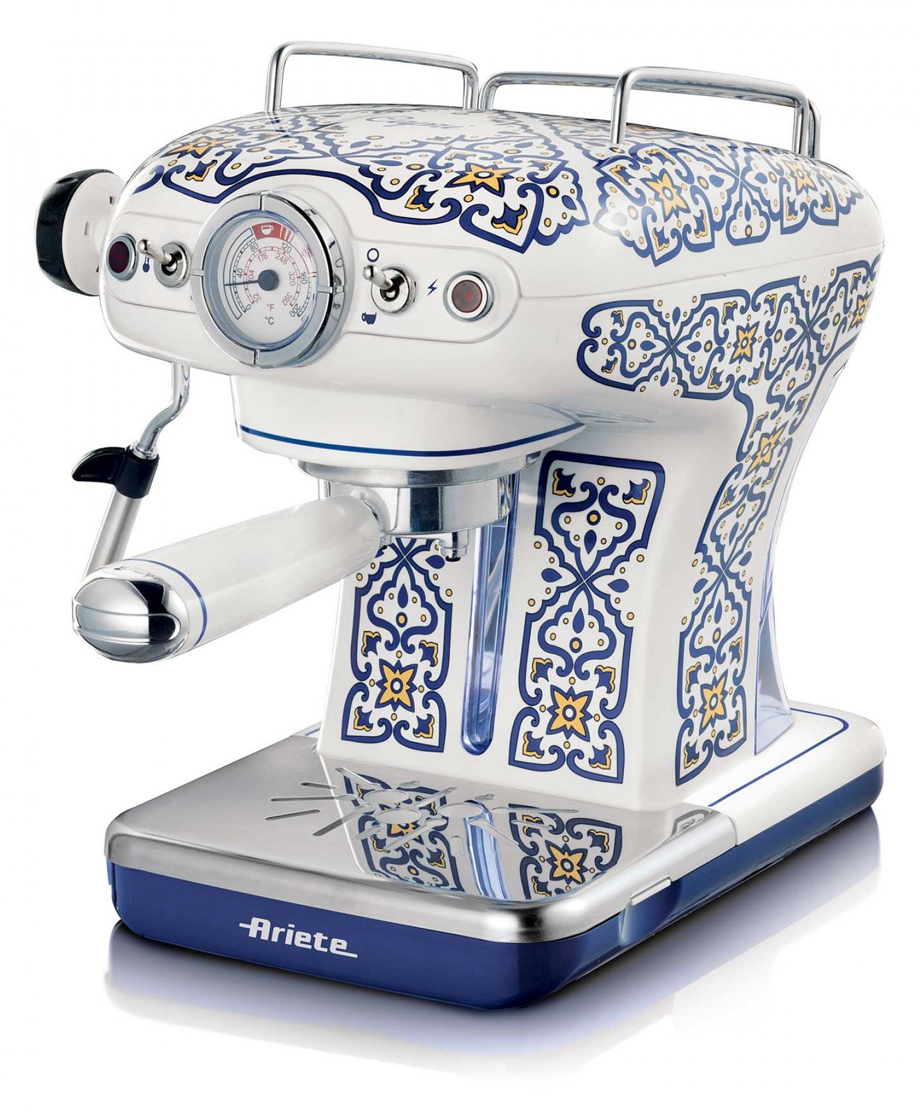 Ariete 1389/1C - Espressomaschine - - Kaffeepad - 850 W - Hellblau - Espresso-Automat - 15 Bar