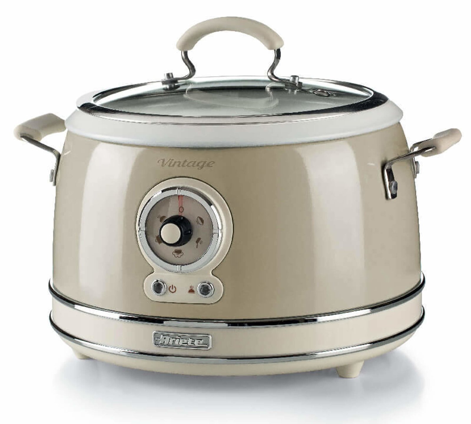 Ariete 2904CR Vintage Slow Cooker grau