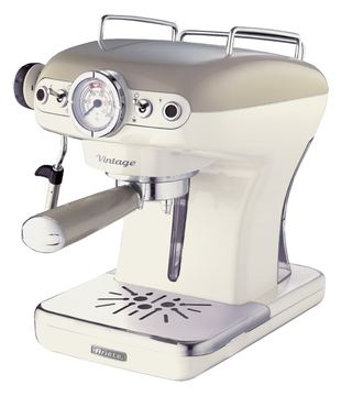 Ariete Vintage 1389 - Kaffeemaschine mit Milchaufschäumer von LumaTech
