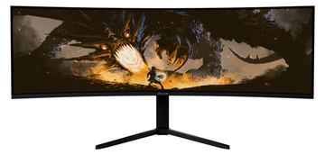 Arozzi TFT Nova curved schwarz - Flachbildschirm (TFT/LCD) - 124,5 cm (49) von LumaTech