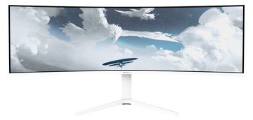 Arozzi TFT Nova curved weiß - Flachbildschirm (TFT/LCD) - 124,5 cm (49) von LumaTech