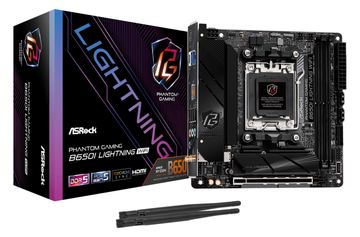 ASRock B650I Lightning WiFi AM5 mITX HDMI DDR5 retail - AMD Sockel AM5 (Ryzen Zen4) von LumaTech
