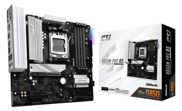 ASRock B850M Pro RS AM5 mATX HDMI/DP DDR5 - AMD Sockel AM5 (Ryzen Zen4) - Micro/Mini/Flex-ATX von LumaTech