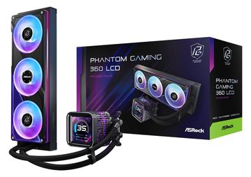 ASRock CPC Phantom Gaming 360 LCD Black von LumaTech
