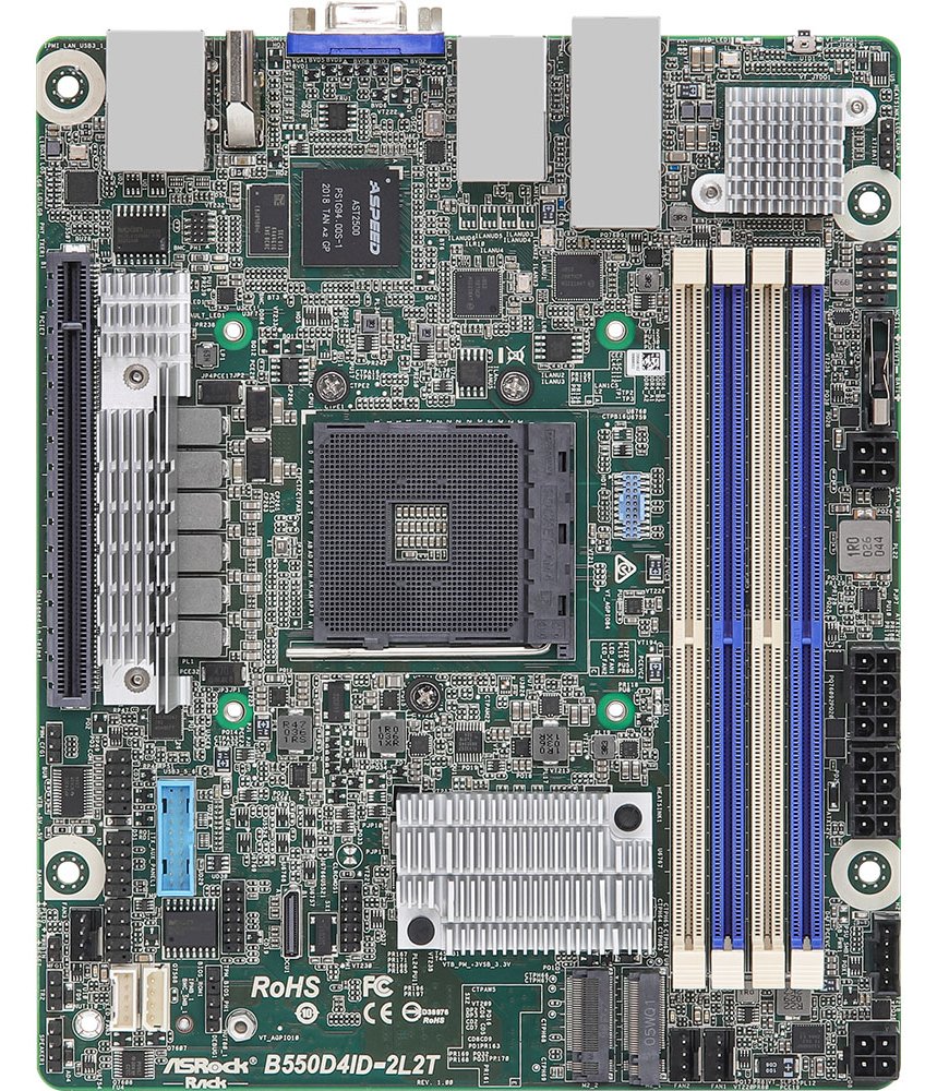 ASRock Mainboard B550 mini-ITX Sockel AM4 - Mainboard - AMD Sockel AM4 (Ryzen)