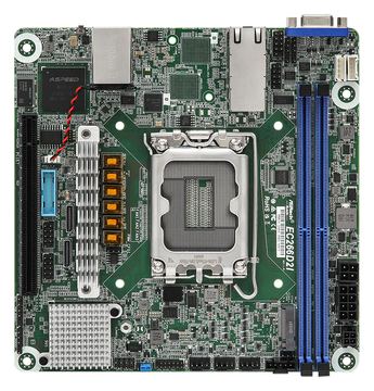 ASRock Mainboard EC266D2I mini-ITX Sockel 1700 DDR5-only Single - Mainboard - Intel Sockel 1700 (Core i) von LumaTech