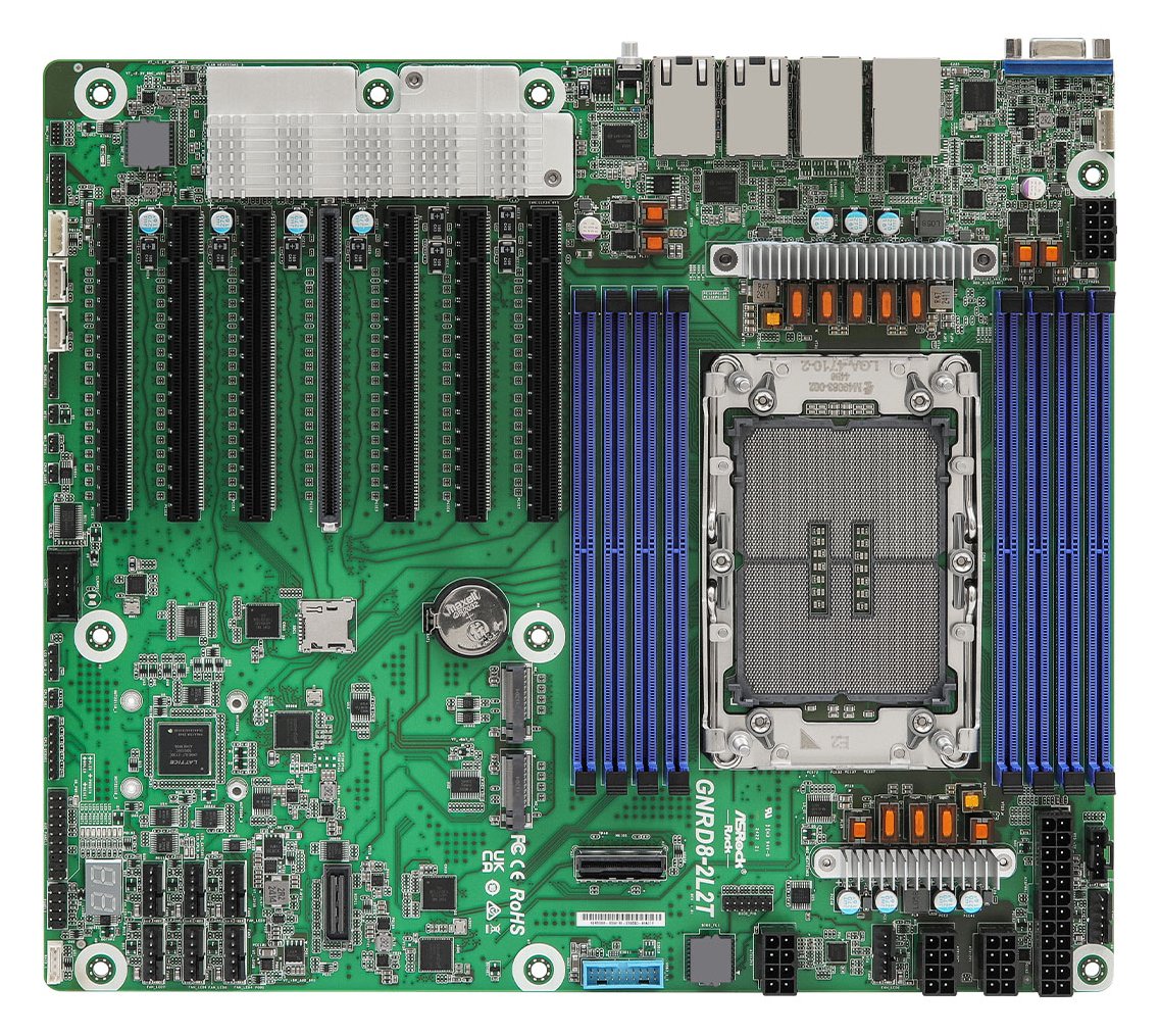 ASRock Mainboard GNRD8-2L2T CEB Sockel 4710 Single - Mainboard - DDR5 - E-ATX
