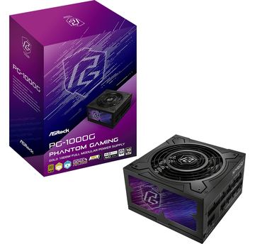 ASRock Phantom Gaming PG-1000G ATX 80+ Gold BK retail - Netzteil - ATX von LumaTech