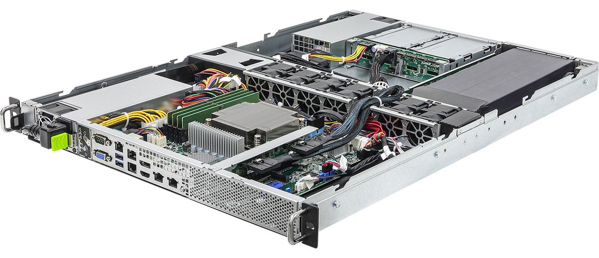 ASRock Rack 1U1G-W680/2L2T - Server - Rack-Montage - 1U - 1-Weg - keine CPU - RAM 0 GB - SATA - Hot-Swap 6.4 cm (2.5)