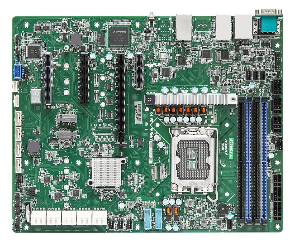 ASRock Rack EC266D4-4L - Motherboard - ATX - LGA1700-Sockel