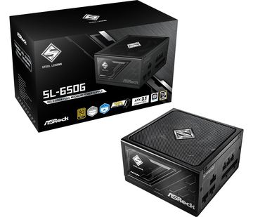 ASRock Steel Legend SL-650G ATX 80+ Gold BK retail - PC-/Server Netzteil - ATX von LumaTech