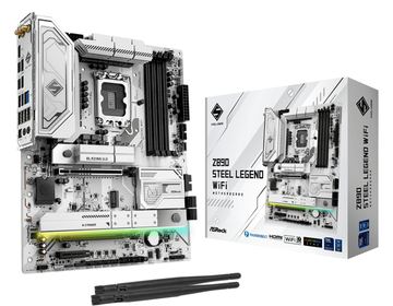 ASRock Z890 STEEL LEGENd WiFi - Motherboard - ATX - LGA1851-Sockel - Z890 Chipsatz - USB4, USB-C 3.2 Gen 2x2 von LumaTech