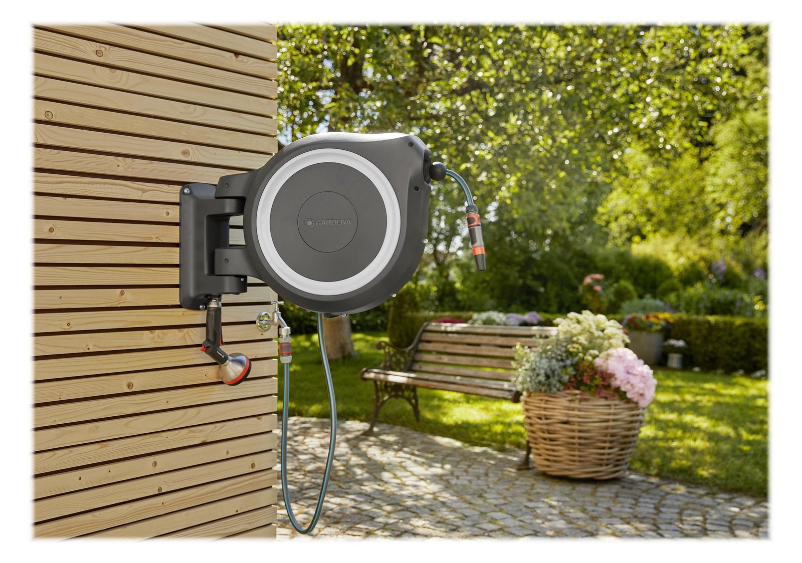 Gardena RollUp XL - Schlauchbox mit Schlauch