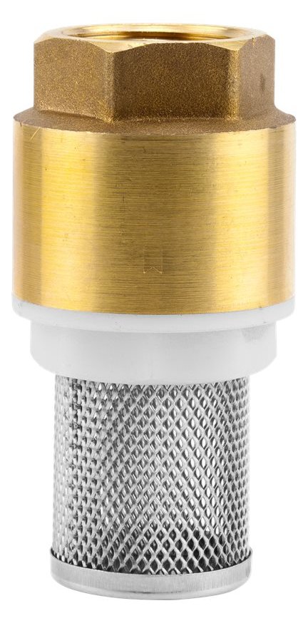 Gardena Saugventil - Innengewinde - 3/4" - Messing, Edelstahlgitter
