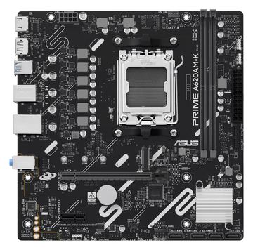 ASUS PRIME A620AM-K - Motherboard - micro ATX - Socket AM5 - AMD A620A Chipsatz - USB 3.2 Gen 1 - Gigabit LAN von LumaTech
