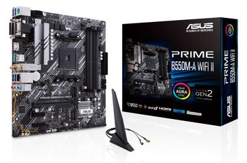 ASUS PRIME B550M-A WIFI II - Motherboard - micro ATX - Socket AM4 - AMD B550 Chipsatz von LumaTech