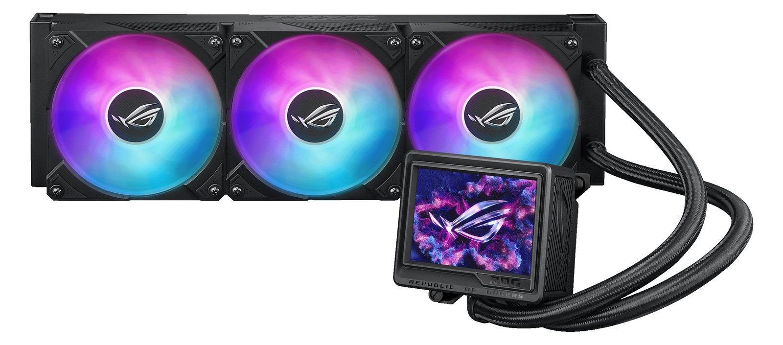 ASUS ROG Ryujin III 360 ARGB Extreme - Prozessor-Flüssigkeitskühlsystem - Kühlergröße: 360 mm - (für: LGA115x Socket)