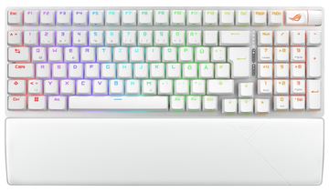 ASUS ROG Strix Scope II 96 - Tastatur - 96% - backlit - kabellos - USB, 2.4 GHz, Bluetooth 5.1 - TL: Deutsch, QWERTZ von LumaTech