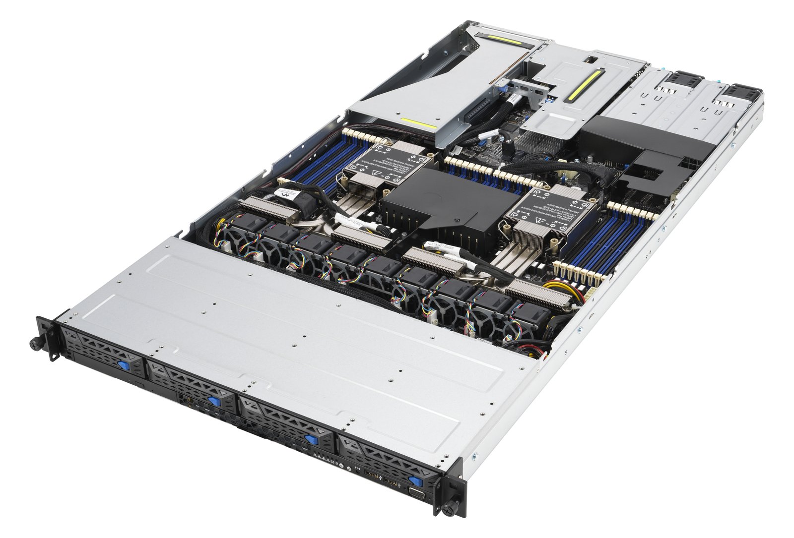 ASUS RS700-E10-RS4U - Server - Rack-Montage - 1U - zweiweg - keine CPU - RAM 0 GB - SATA/PCI Express - Hot-Swap 3.5