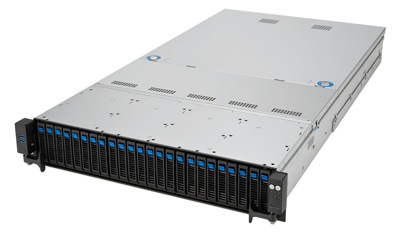ASUS Server RS521A-E12-RS24U/1G//16NVMe/FAN/RH/OCP/GPU - Server - AMD EPYC