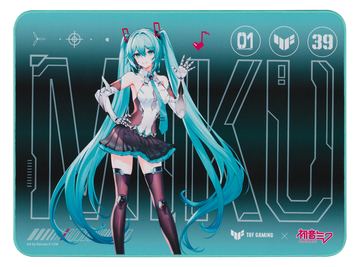 ASUS TUF Gaming P1 Hatsune Miku Edition - Mauspad von LumaTech