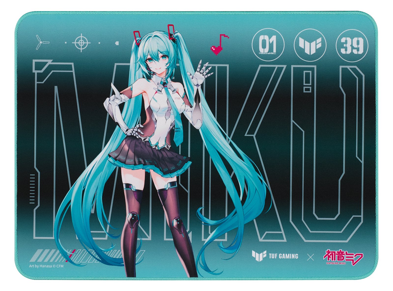 ASUS TUF Gaming P1 Hatsune Miku Edition - Mauspad