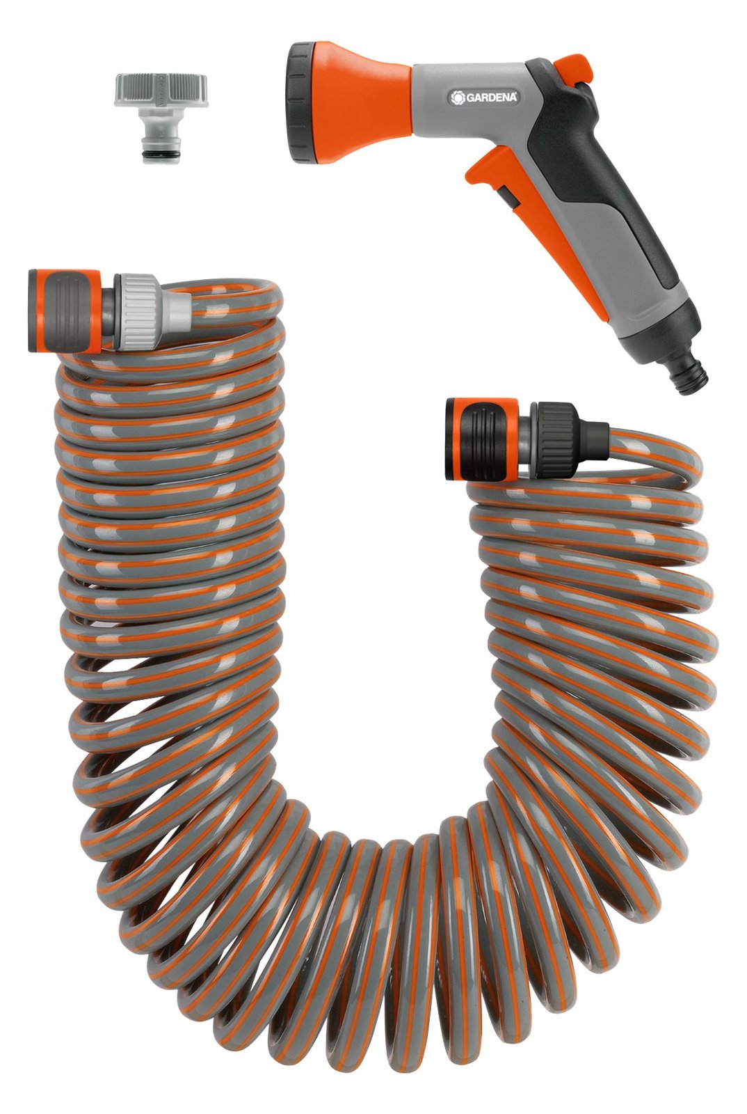 Gardena Spiralschlauch-Set - 10 m - 9 mm Durchmesser