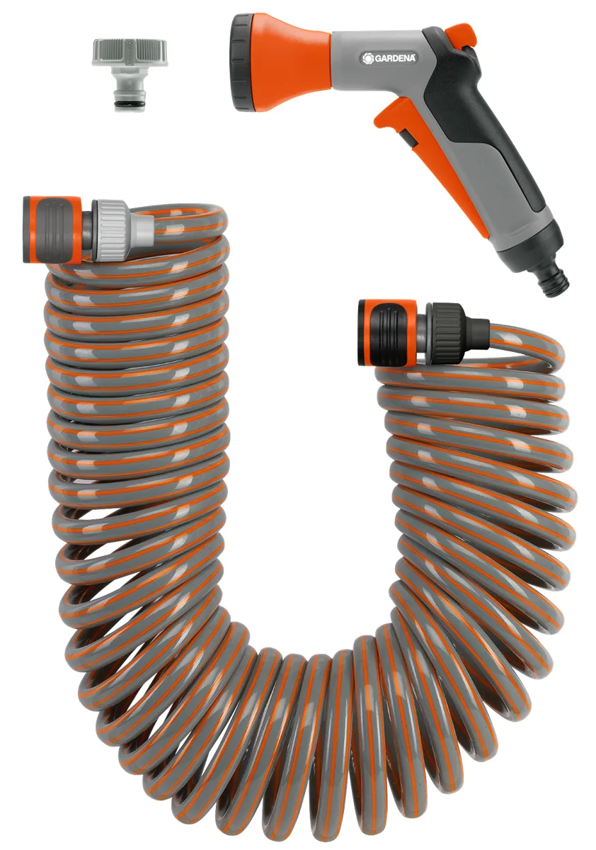 Gardena Spiralschlauch-Set - 10 m - 9 mm Durchmesser, Ansicht 2