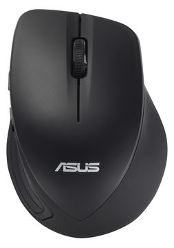 ASUS WT465 - Maus - optisch - kabellos - 2.4 GHz - kabelloser Empfänger (USB) - Schwarz von LumaTech