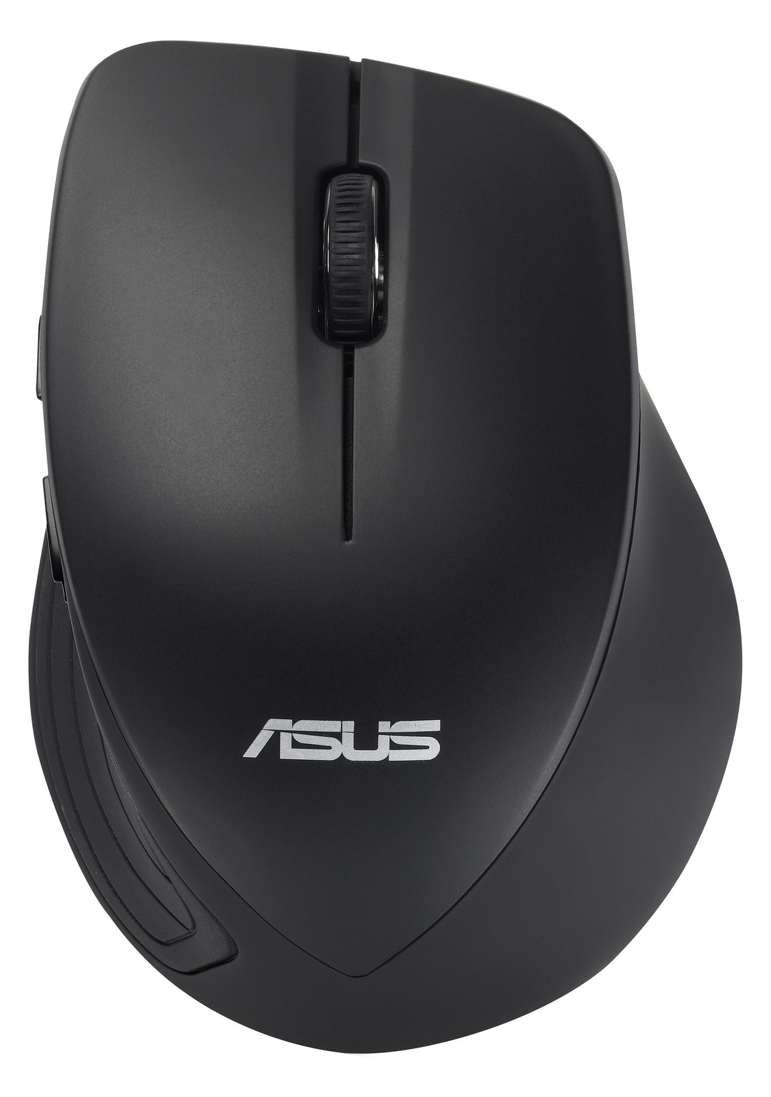 ASUS WT465 - Maus - optisch - kabellos - 2.4 GHz - kabelloser Empfänger (USB) - Schwarz