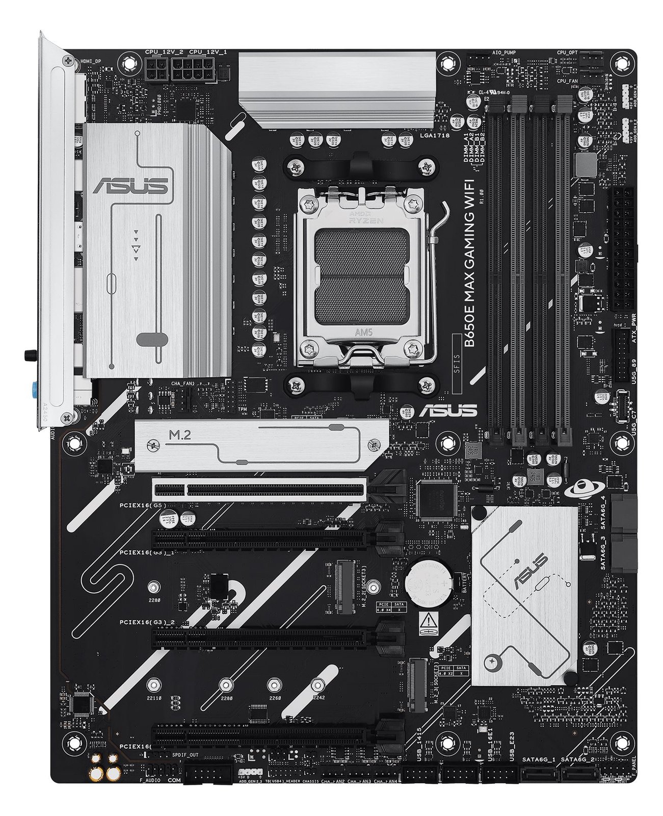 ASUS B650E MAX GAMING WIFI - Motherboard - ATX - Socket AM5 - AMD B650 Chipsatz
