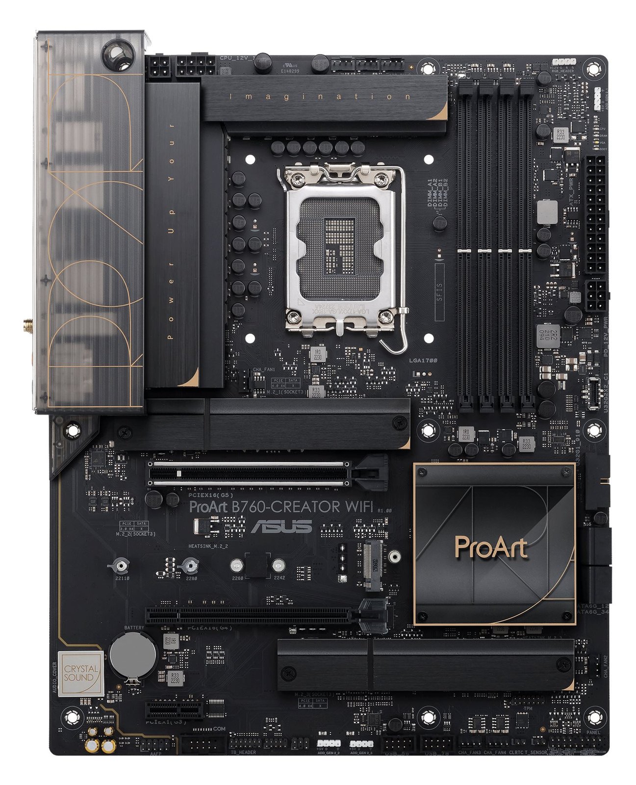 ASUS PROART B760-CREATOR WIFI - Motherboard - ATX - LGA1700-Sockel - B760 Chipsatz